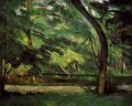 El Etang des Soeurs en el bosque de Osny Paul Cezanne